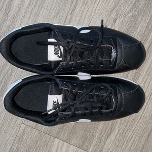 Black and White Nike Cortez